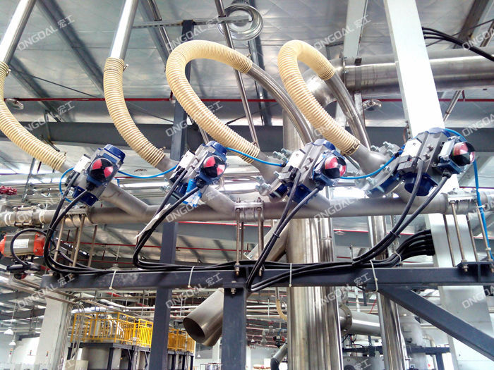 吸料多組份計量稱進料口 吸料多組份計量稱進料口