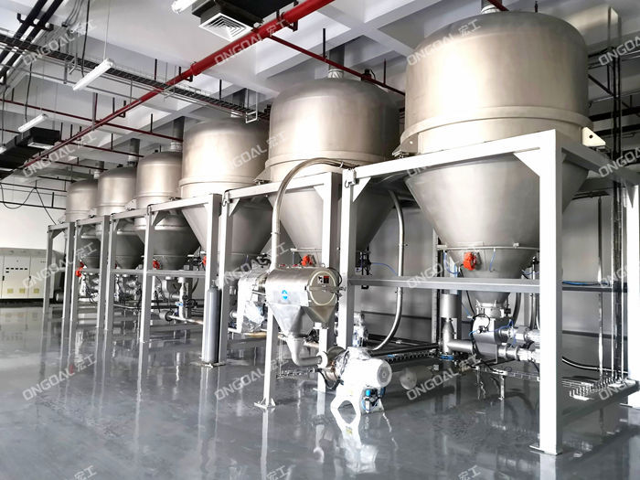 負壓氣力輸送稱量配料系統(tǒng)