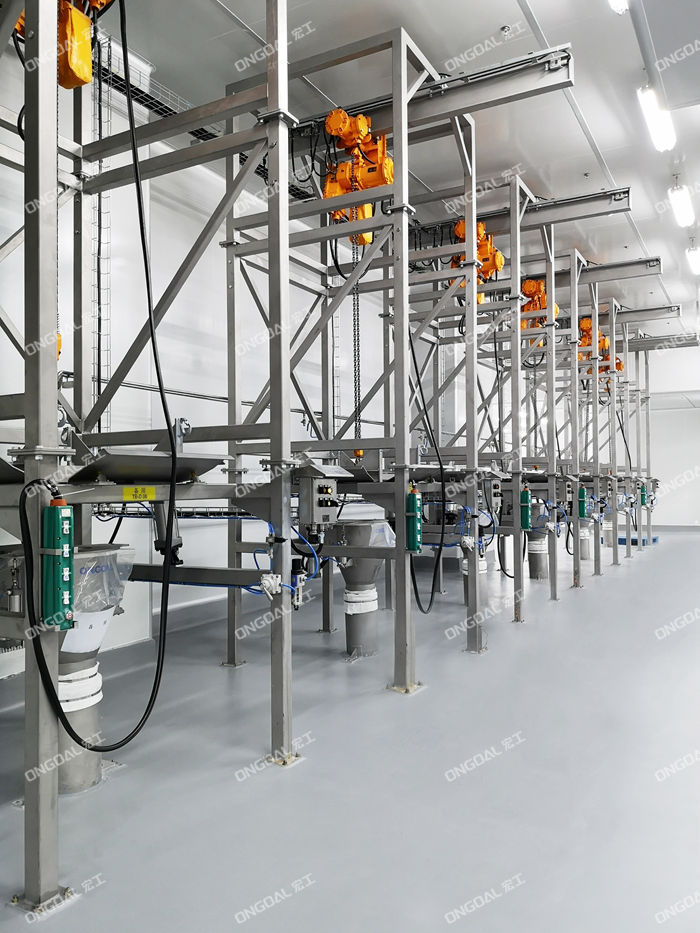 負壓氣力輸送稱量配料系統(tǒng)