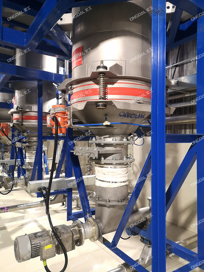 白炭黑氣力輸送系統(tǒng)