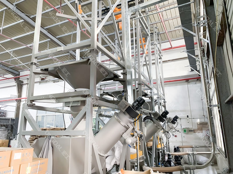 白炭黑智能化物料處理系統(tǒng)項目案例