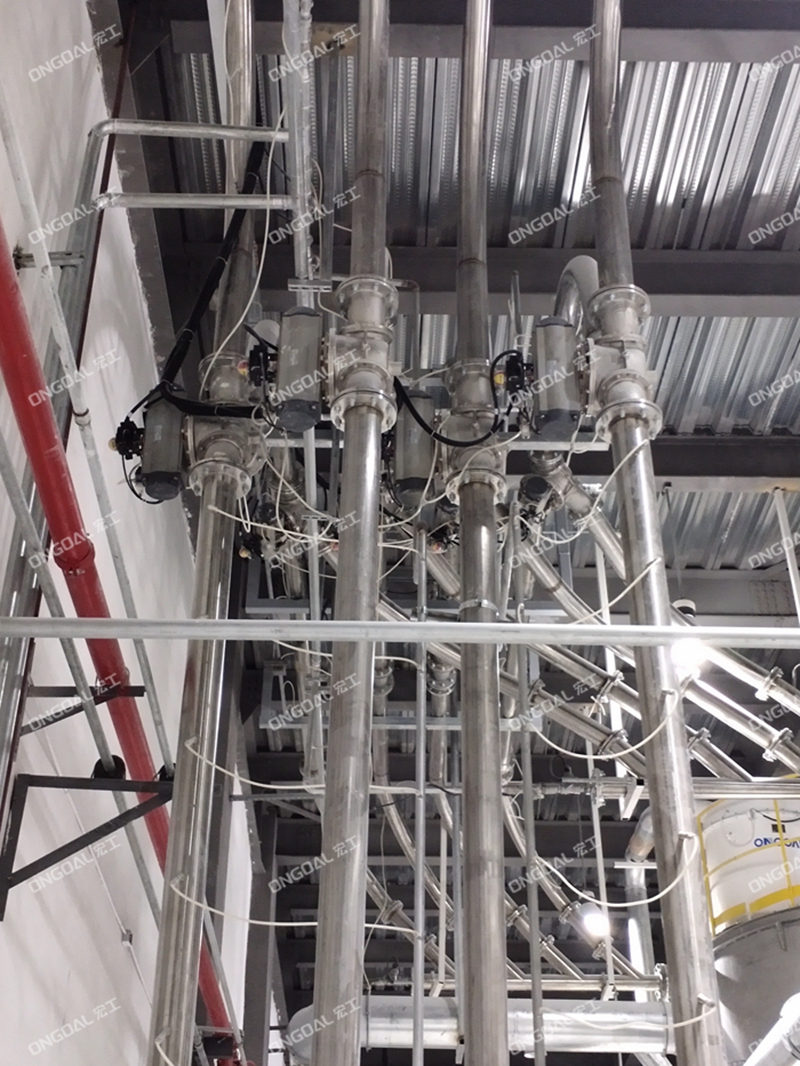 國內某TOP涂料企業(yè)鈣基粉體智能輸送系統(tǒng)案例