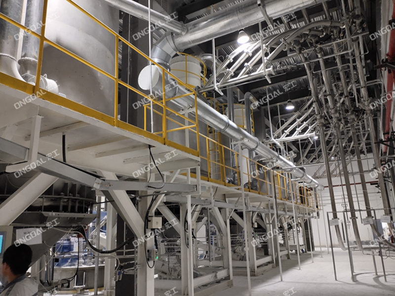 國內(nèi)某TOP涂料企業(yè)鈣基粉體智能輸送系統(tǒng)案例