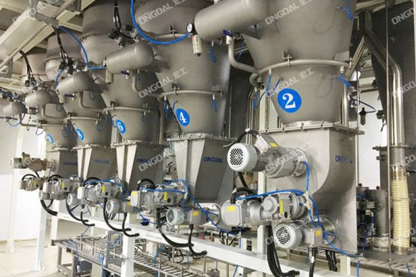 湖南某食品廠自動配料系統(tǒng)案例