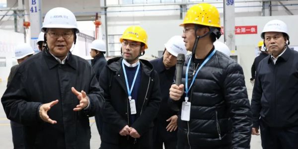 湖南省委副書記李殿勛一行蒞臨宏工調(diào)研及督導安全生產(chǎn)工作